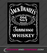 Jack Daniels set zwart