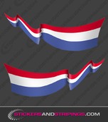 Nederlandse wimpels set (6013)