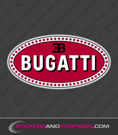 Bugatti full colour logo (8046)