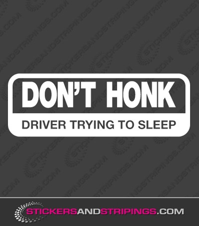 Don't honk (9230)