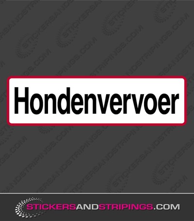 Hondenvervoer (FC 8063)