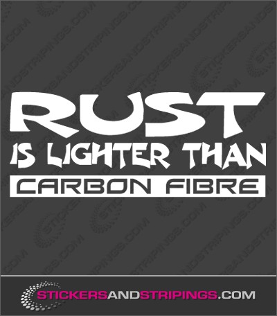 Rust is lighter (306)