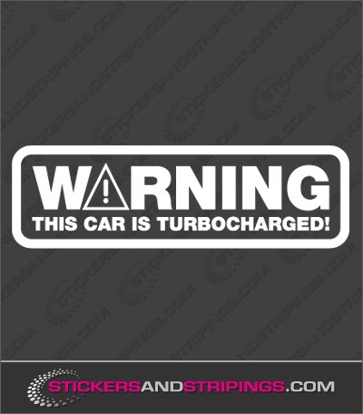 Warning Turbo charched (9112)