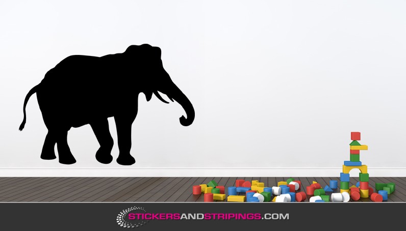 Muursticker Olifant (6025)