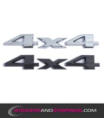 4 x 4 badge