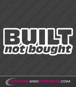 Built not bought (3423)
