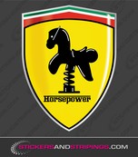 Horsepower schild FC (7898)