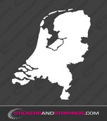 Kaart van Nederland (633)