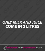 Only milk and juice (8040)