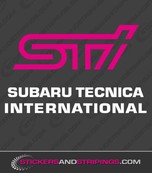 Subaru STI two colour (250)