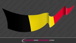 Belgium Streamer - Flag (5004)