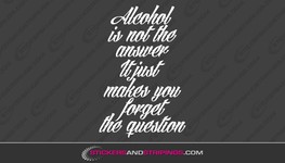 Alcohol is not the answer (Q002)