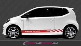 City Car Striping Your Text (1047)